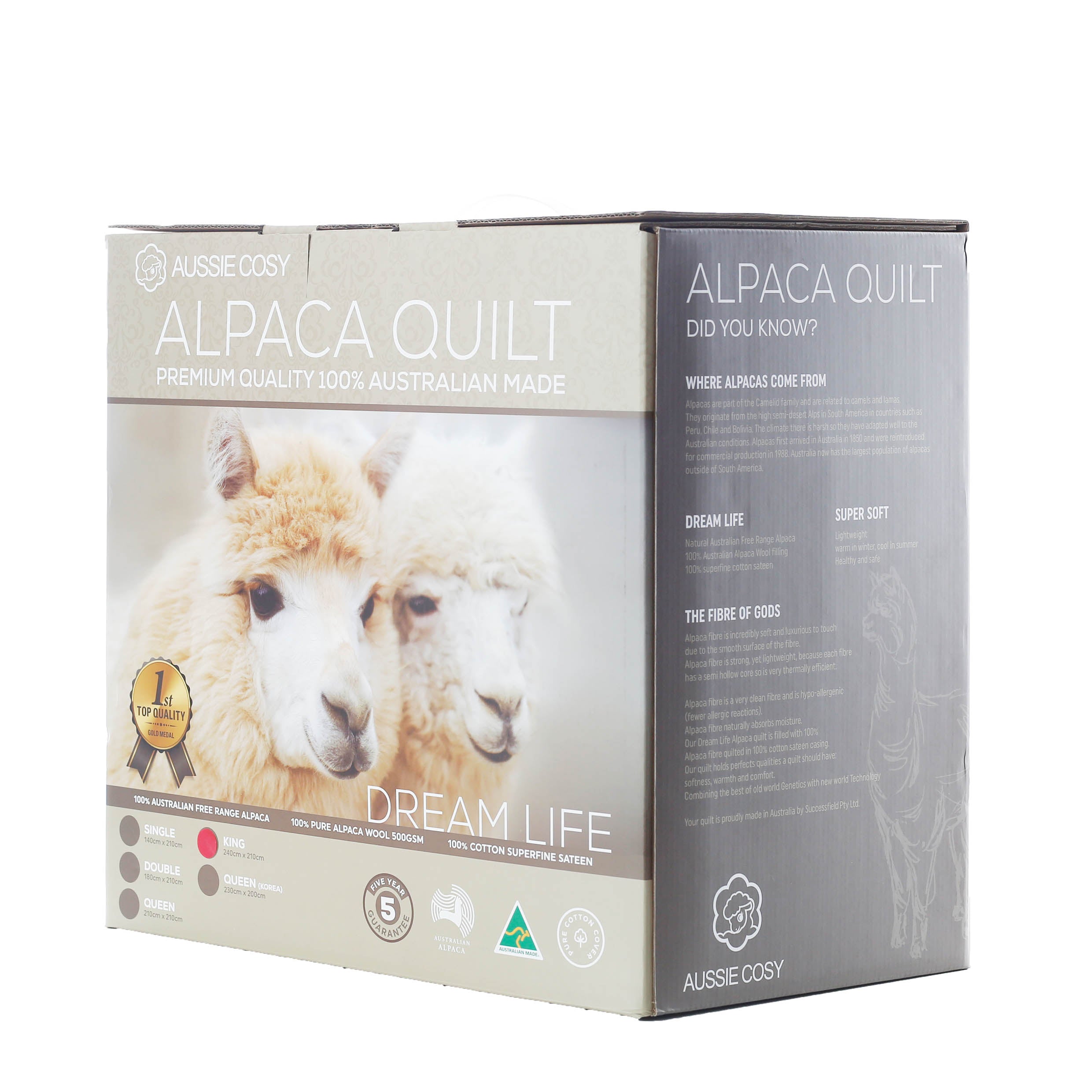 Australian Premium Alpaca Quilt