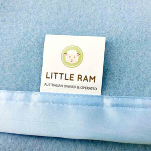 Baby Wool Blanket - BLUE